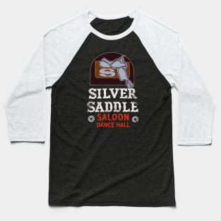 Retro Vintage Silver Saddle Saloon Las Vegas Baseball T-Shirt